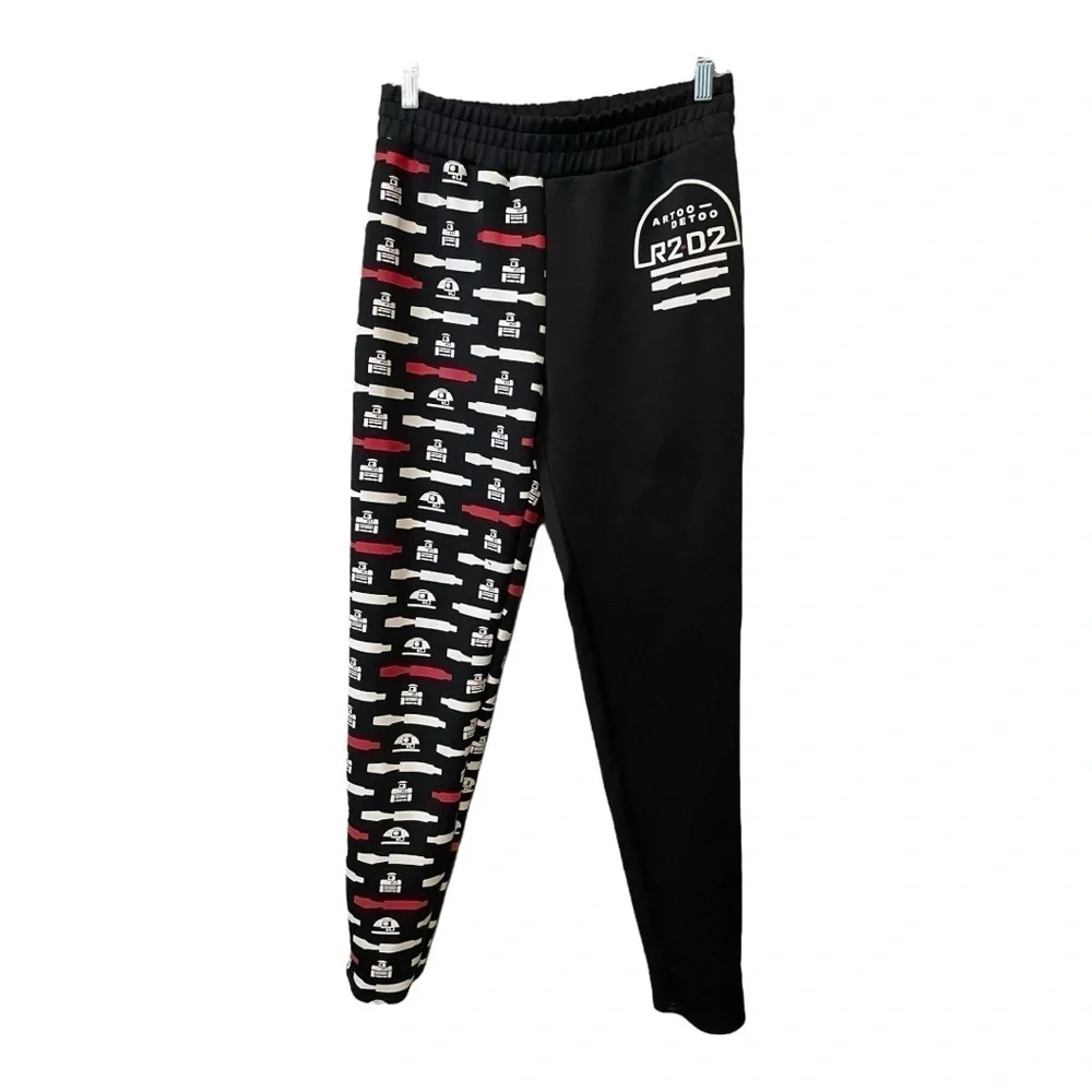 Disney Parks Star Wars R2-D2 Patterned Joggers Size Small - Picture 5 of 6